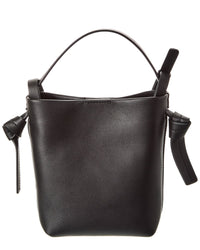 Jil Sander Logo Leather Bucket Bag
