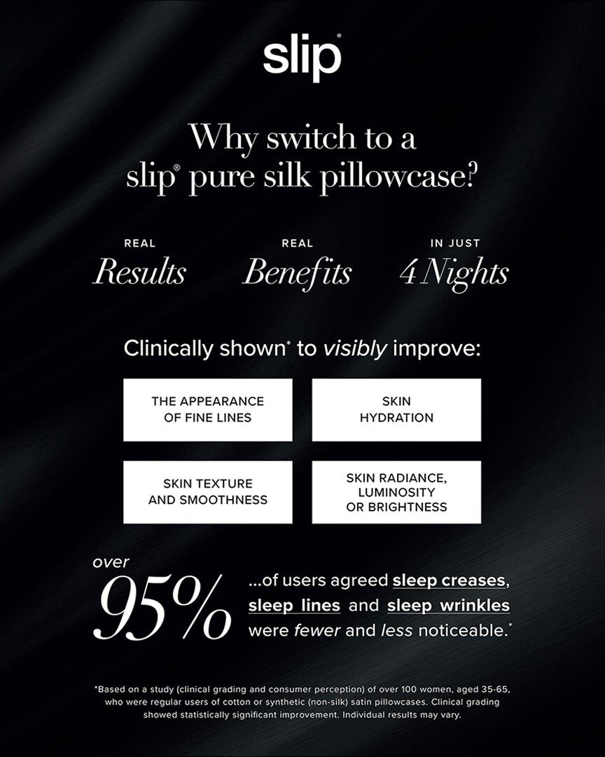 Slip® Pure Silk Queen Pillowcase - Poppy