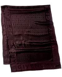 Givenchy Logo Silk Scarf