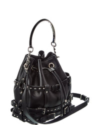Jimmy Choo Jimmy Choo Bon Bon Leather Bucket Bag