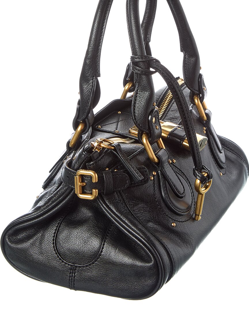 Chloé Chloé Paddington Leather Satchel