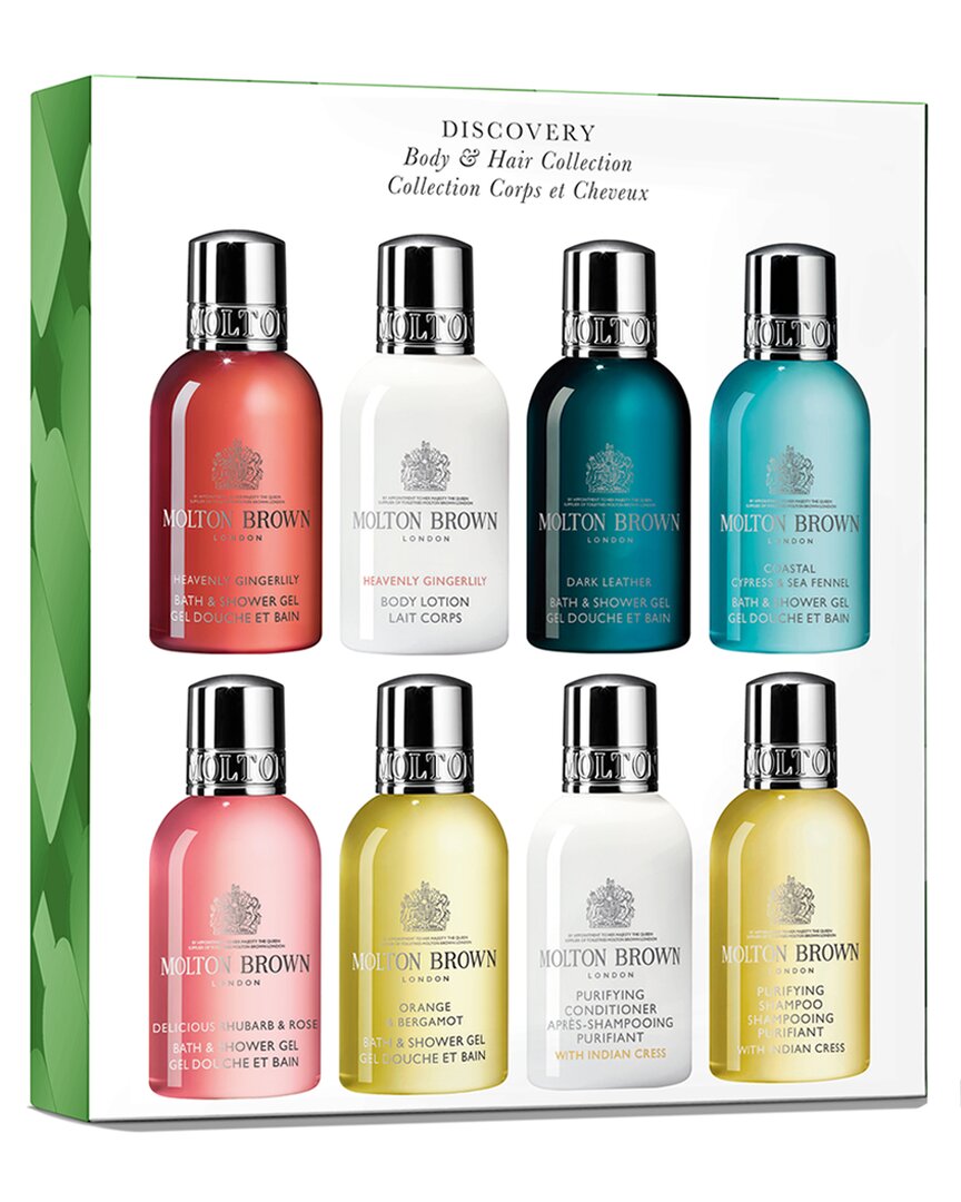 Molton Brown London Unisex 8 X 1.7Oz Discovery Body & Hair Collection