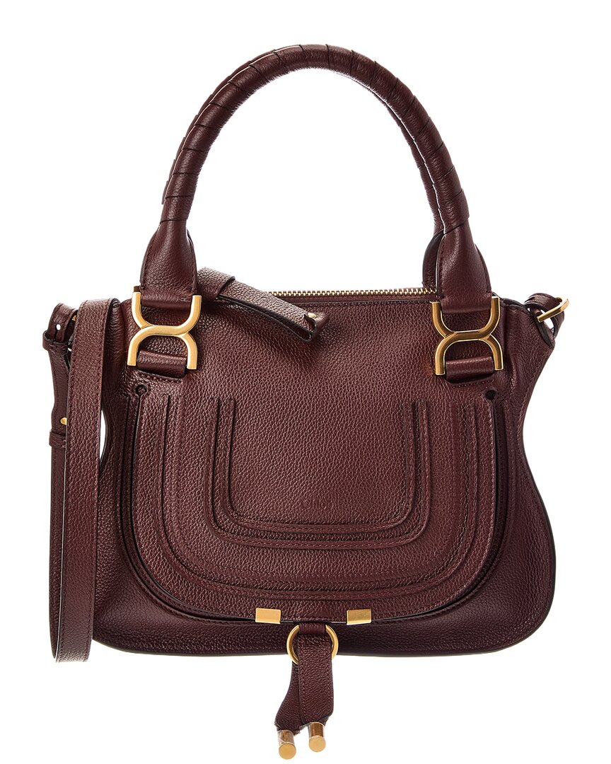 Chloé Chloé Marcie Small Leather Satchel