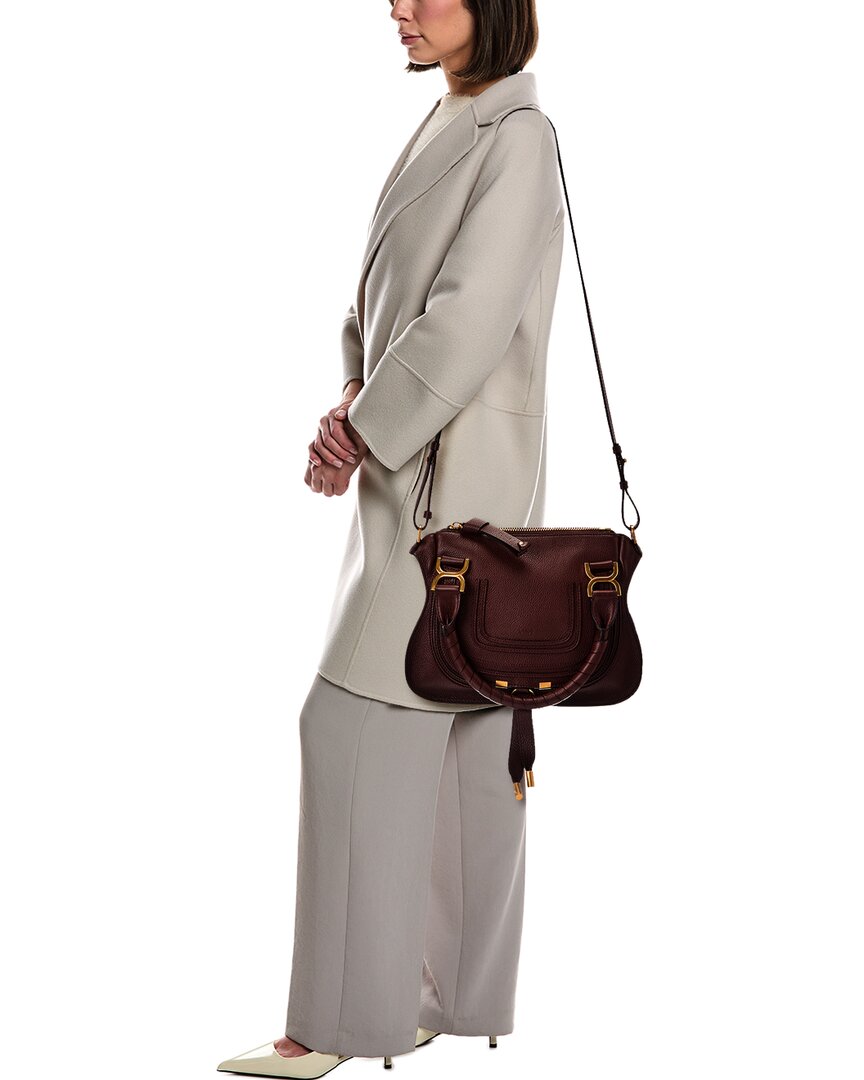 Chloé Chloé Marcie Small Leather Satchel