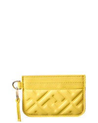 FENDI Fendi Baguette Leather Card Case