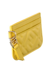 FENDI Fendi Baguette Leather Card Case