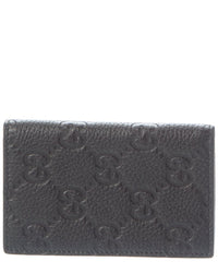 Gucci Gucci Imprint Long Leather Card Case