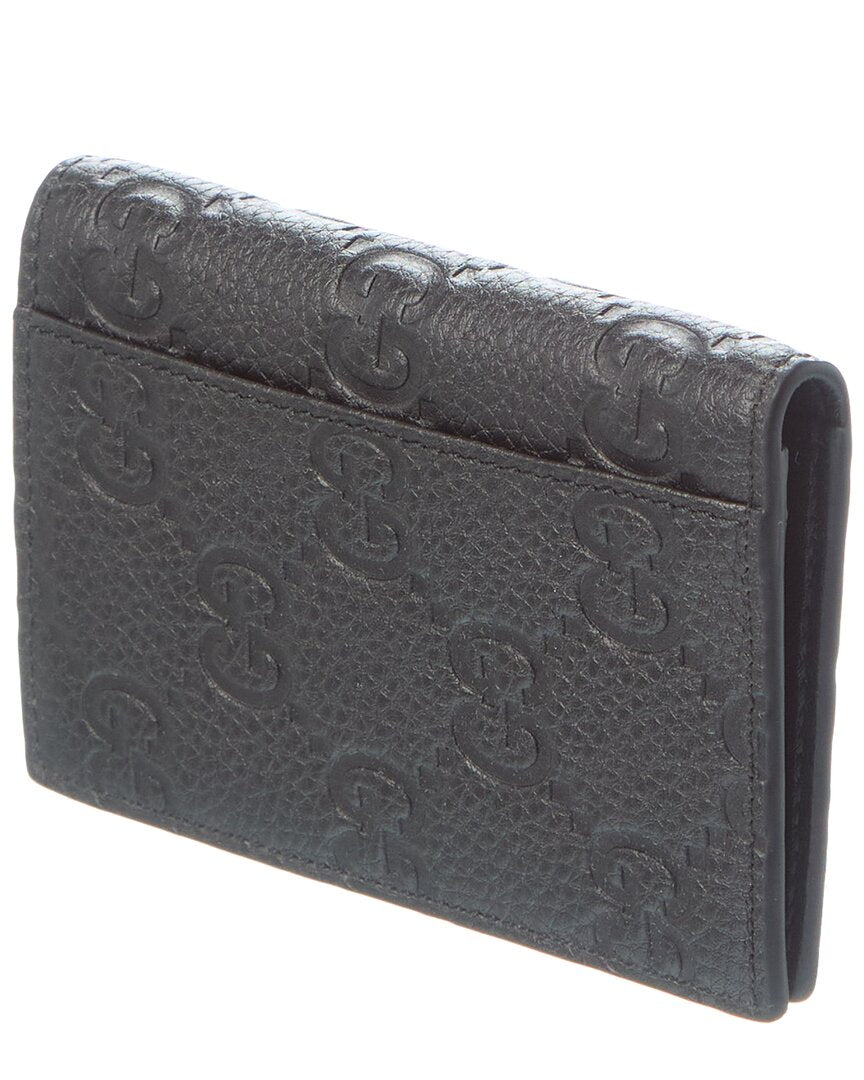 Gucci Gucci Imprint Long Leather Card Case
