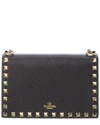 Valentino Valentino Rockstud Grainy Leather Crossbody
