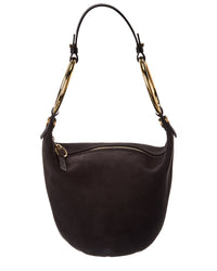 Chloé Bracelet Small Suede & Leather Hobo Bag Black ONE SIZE