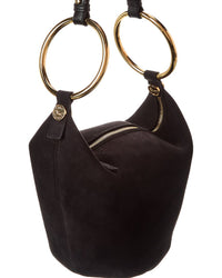 Chloé Bracelet Small Suede & Leather Hobo Bag