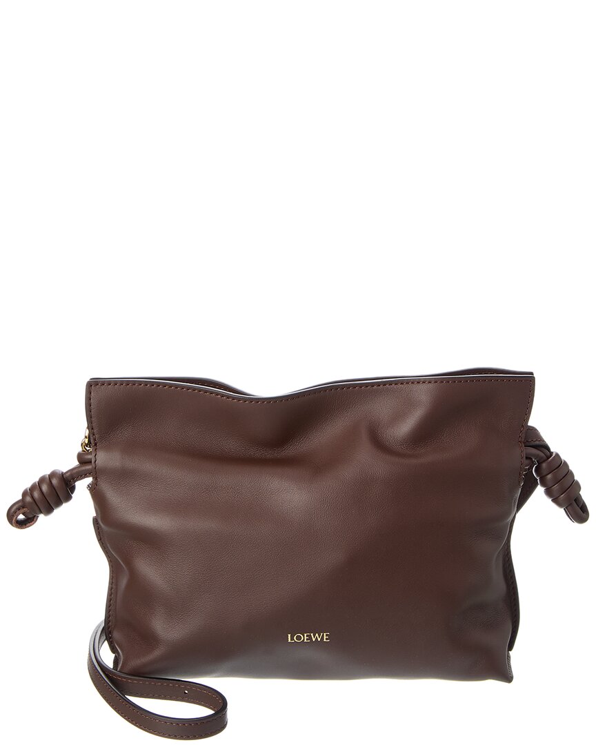 Loewe Loewe Flamenco Mini Leather Clutch