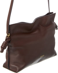 Loewe Loewe Flamenco Mini Leather Clutch
