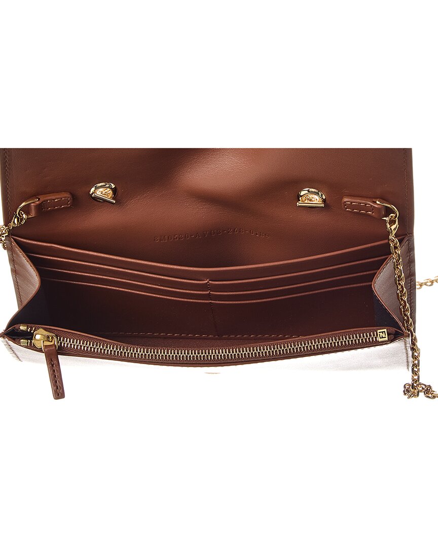 FENDI Fendi Diamonds Leather Wallet On Chain