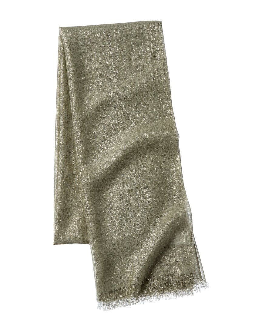Brunello Cucinelli Brunello Cucinelli Sparkled Cashmere & Silk-Blend Scarf