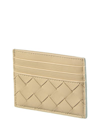 Bottega Veneta Bottega Veneta Logo Leather Card Case