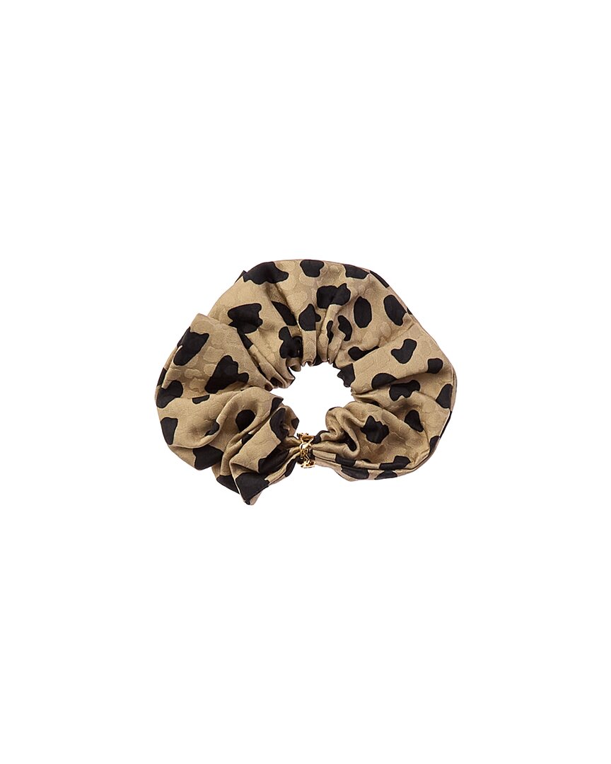 Saint Laurent Cassandre Silk Scrunchie