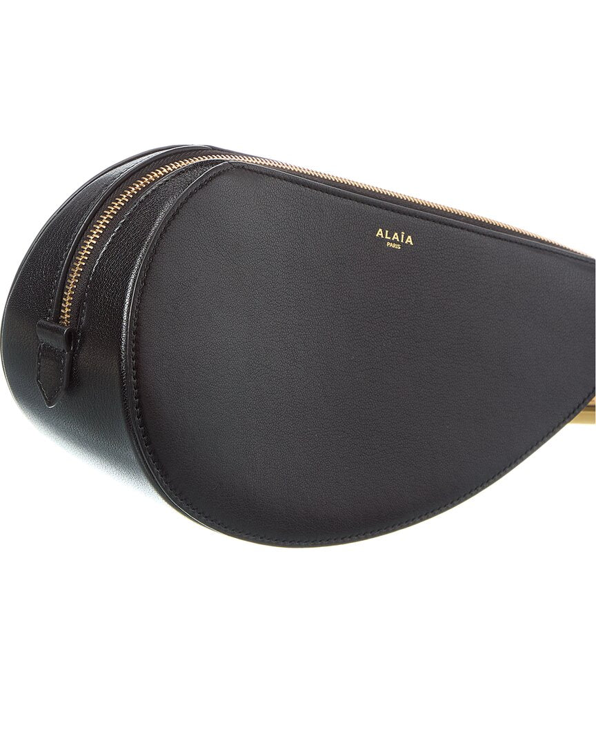 Alaia Le Demi Coeur Leather Clutch