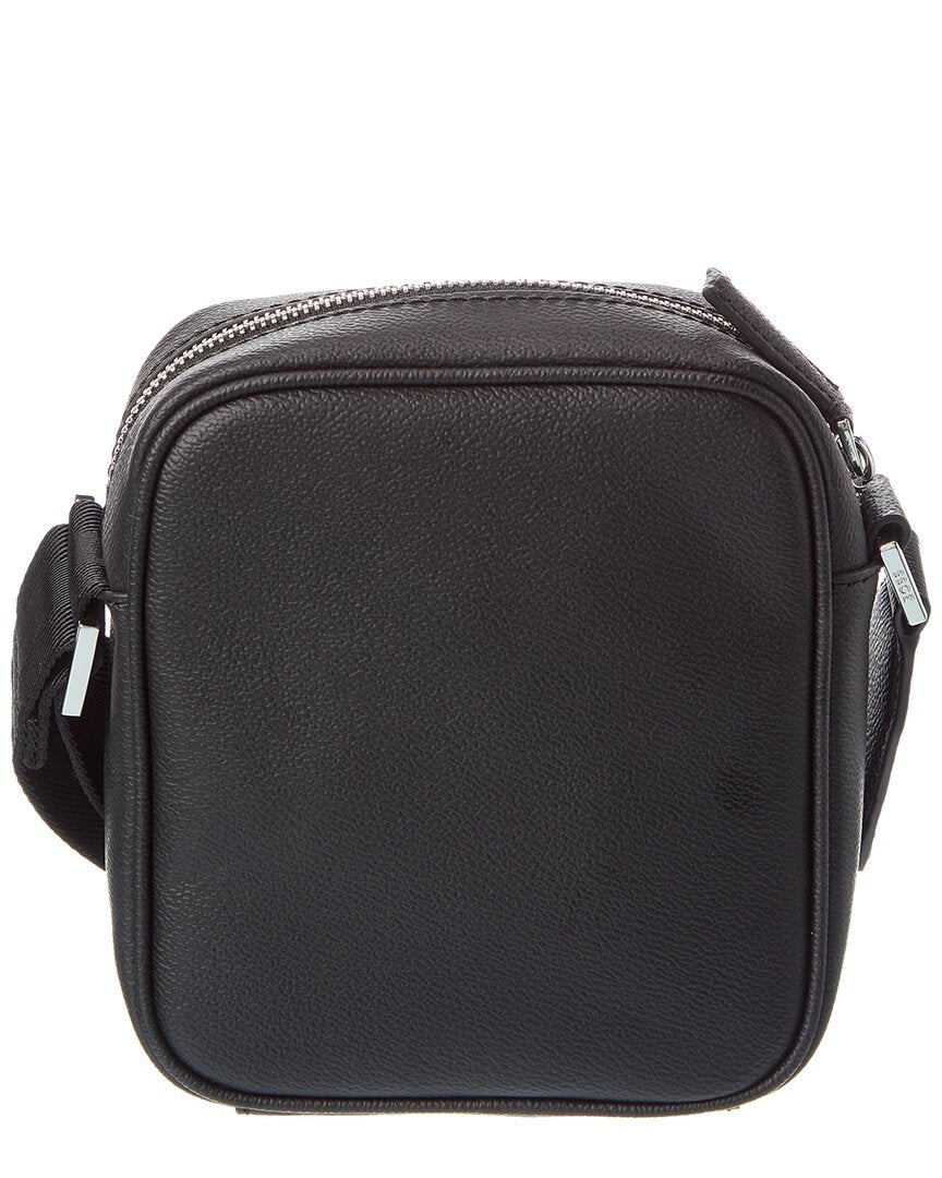 Hugo Boss Zair Zip Leather Crossbody