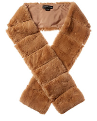 Adrienne Landau Scarf Brown Multi