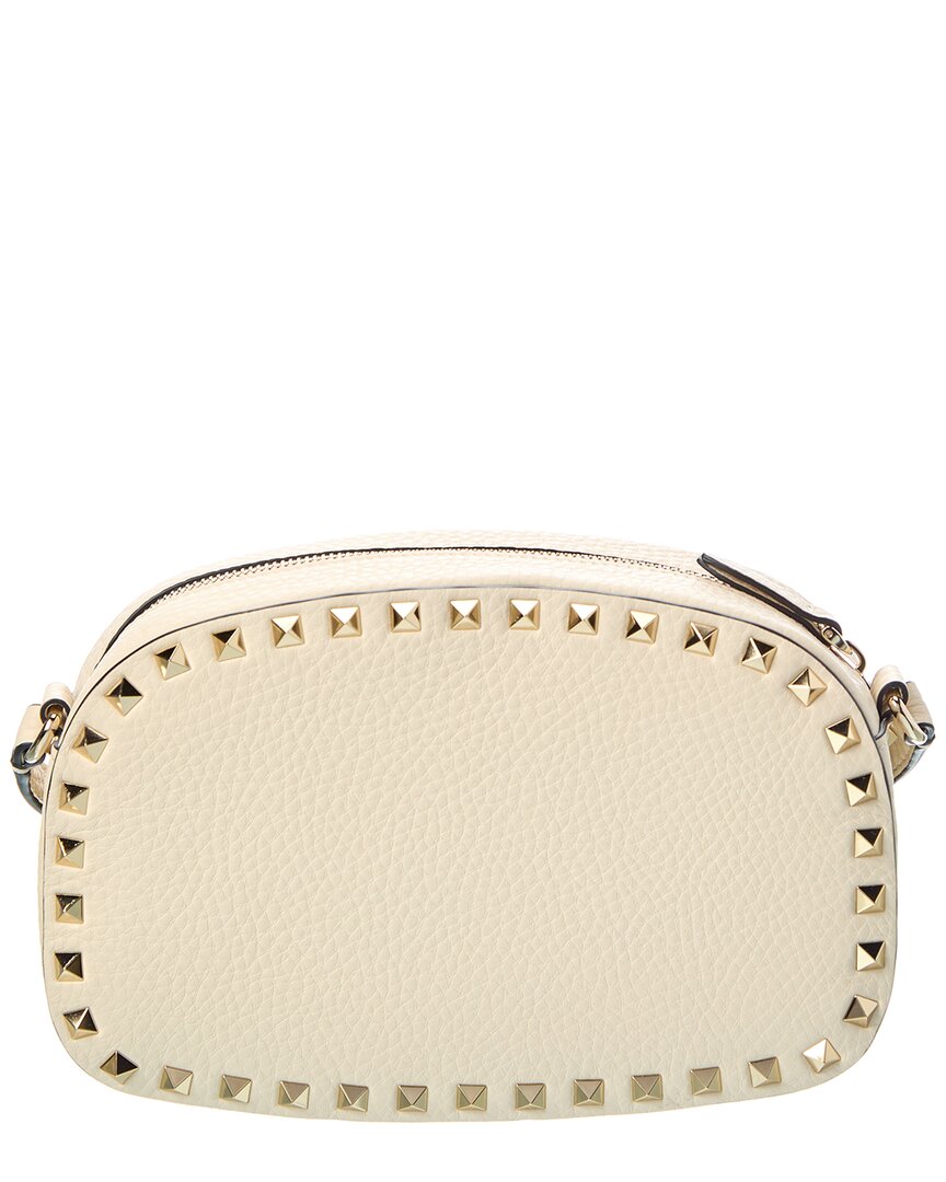 Valentino Rockstud Grainy Leather Camera Bag