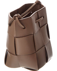 Bottega Veneta Cassette Mini Intrecciato Bucket Bag
