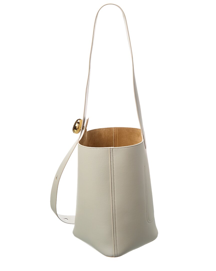 Loewe Pebble Mini Leather Bucket Bag