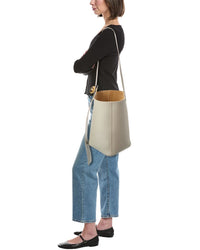 Loewe Pebble Mini Leather Bucket Bag