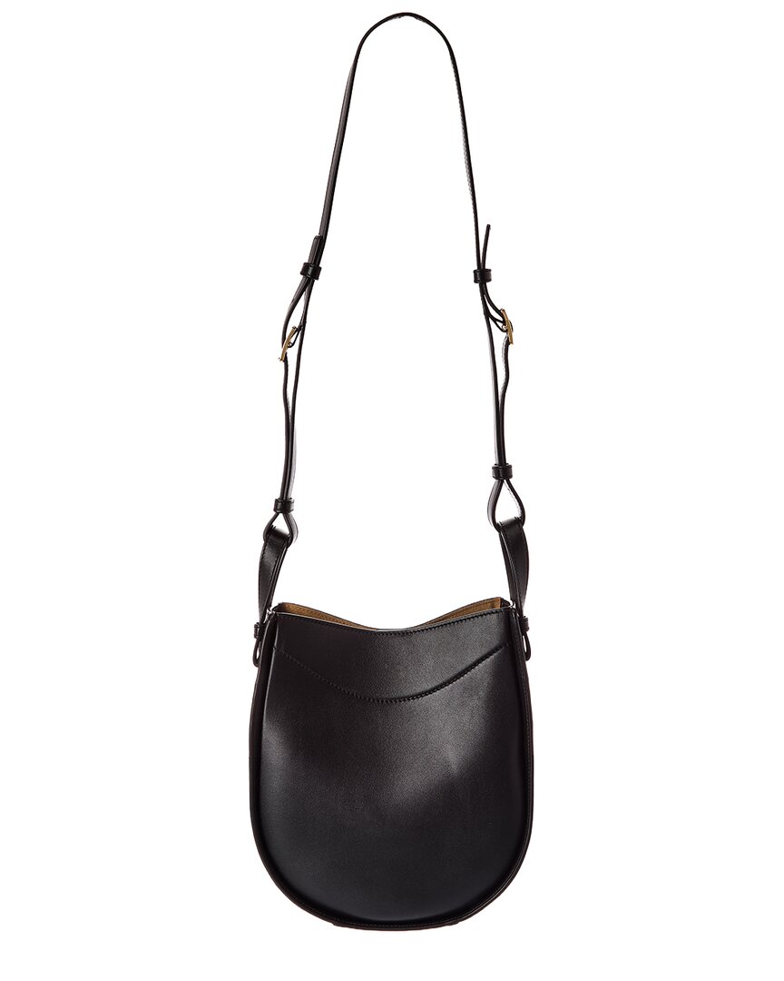 Loewe Loewe Hammock Slice Leather Hobo Bag