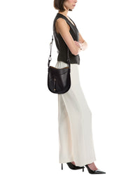Loewe Loewe Hammock Slice Leather Hobo Bag