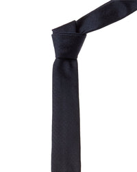 Givenchy Navy All Over 4G Silk Tie Blue