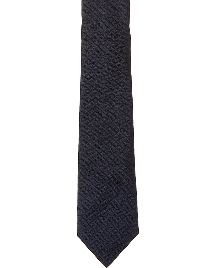 Givenchy Navy All Over 4G Silk Tie