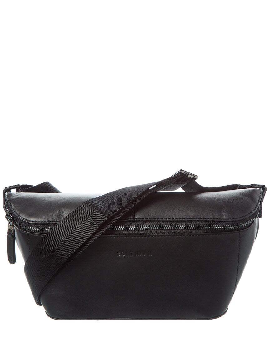 Cole Haan American Classics Leather Sling Bag Black ONE SIZE