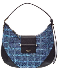 Jimmy Choo Jimmy Choo Bar Denim Hobo Bag