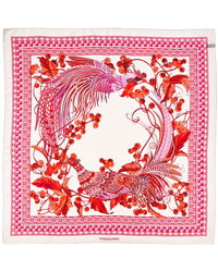 Ferragamo Animal Print Silk Scarf
