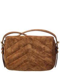 Saint Laurent Loulou Suede Shoulder Bag