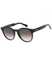 Ferragamo Women's Classic Logo 52Mm Sunglasses, Black