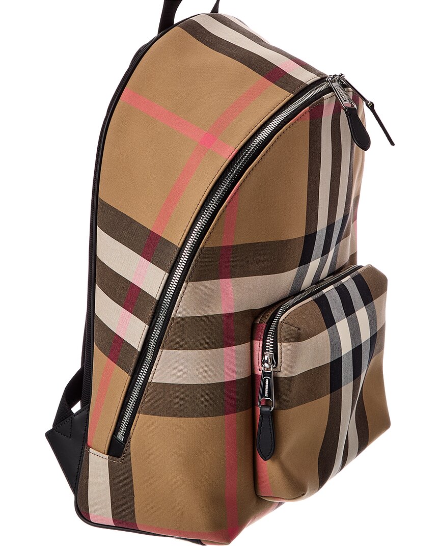 Burberry Burberry Check Canvas Backpack