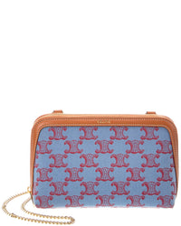 CELINE Celine Canvas Crossbody
