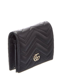 Gucci Gucci Gg Marmont Leather Card Case