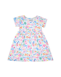 Flap Happy Dress Multi
