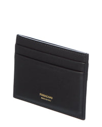 Ferragamo Ferragamo Bow Leather Card Case