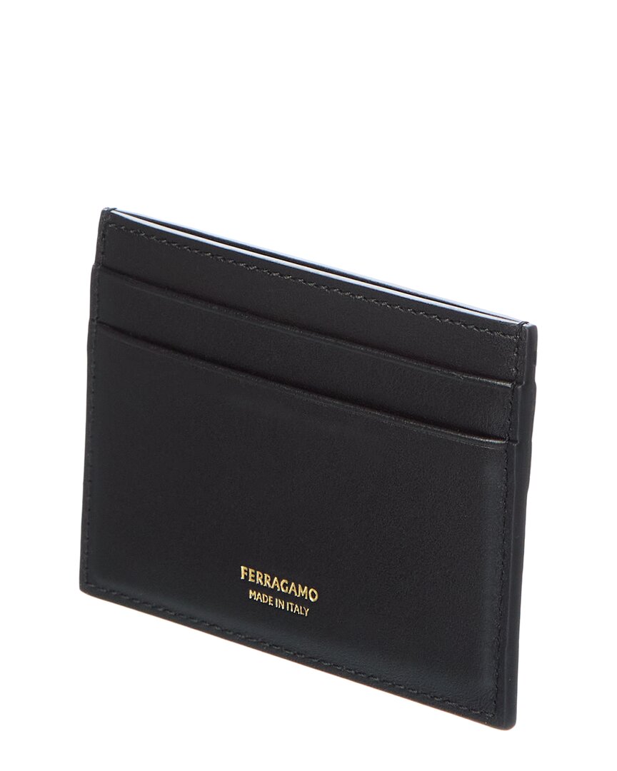 Ferragamo Ferragamo Bow Leather Card Case