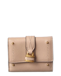 Chloé Chloé Logo Leather Wallet