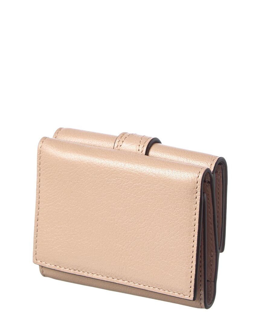 Chloé Chloé Logo Leather Wallet