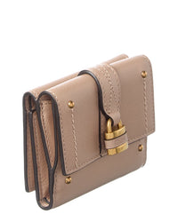 Chloé Chloé Logo Leather Wallet