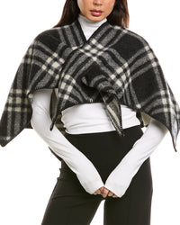 Burberry Burberry Rydal Wool Cape