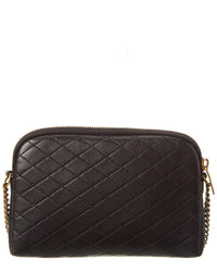 Saint Laurent Saint Laurent Gaby Zipped Quilted Leather Crossbody
