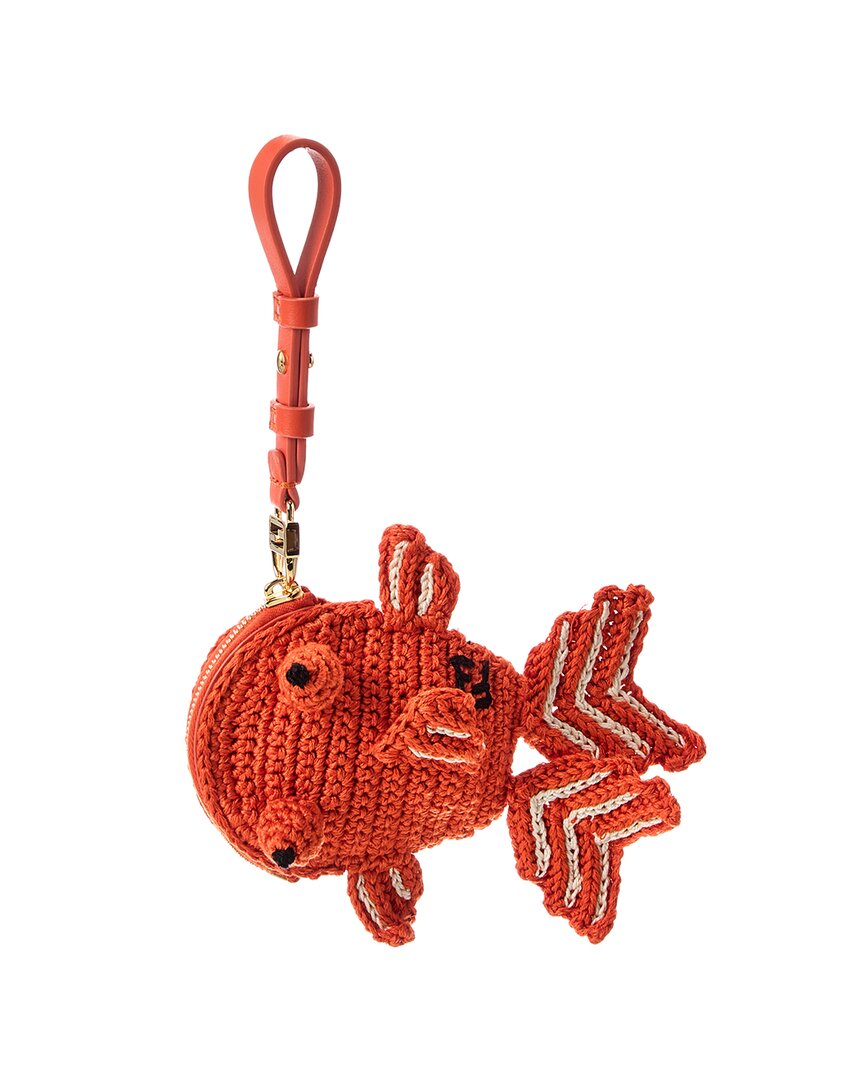 FENDI Fendi Bff Crochet Coin Purse