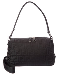 FENDI Fendi Ff Squared Lui Medium Canvas Crossbody